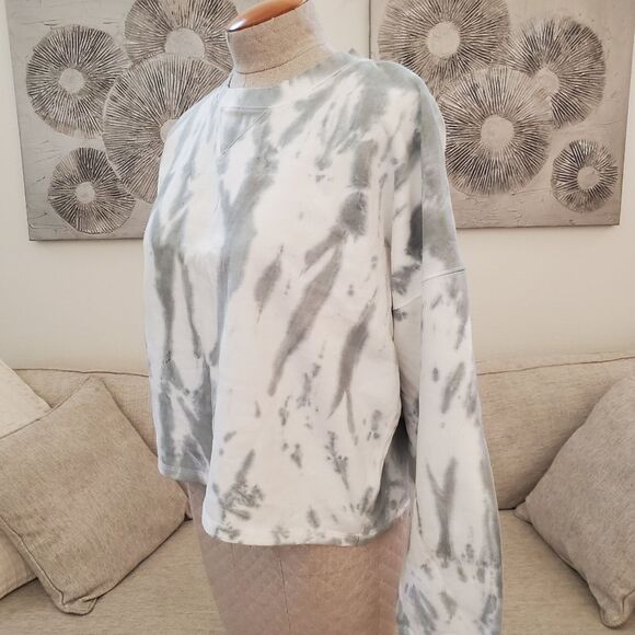 Banana Republic Tie Dye Cropped Sweatshirt - Picture 7 of 14